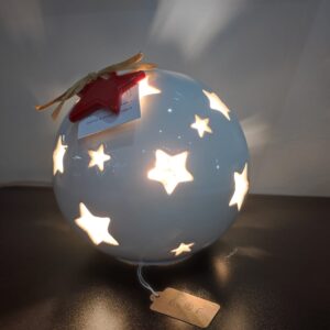 lampade ceramica stelle
