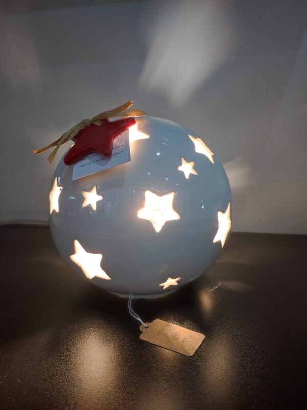 lampade ceramica stelle