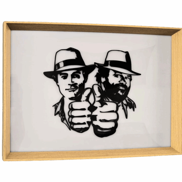 quadro bud spencer e terrence hill