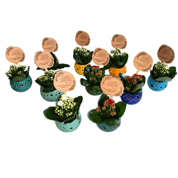 vaso bomboniera ceramica