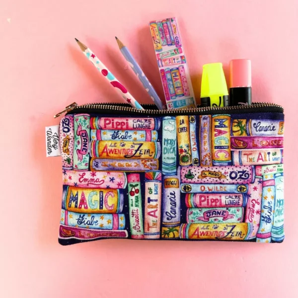 astuccio cotone illustrato