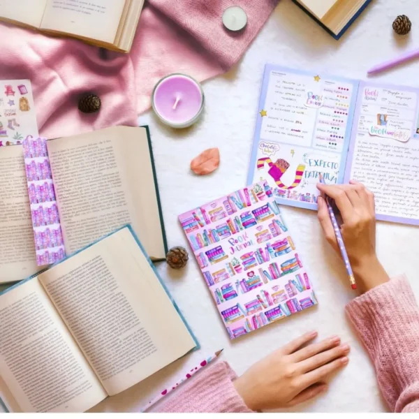 book journal quaderno illustrato