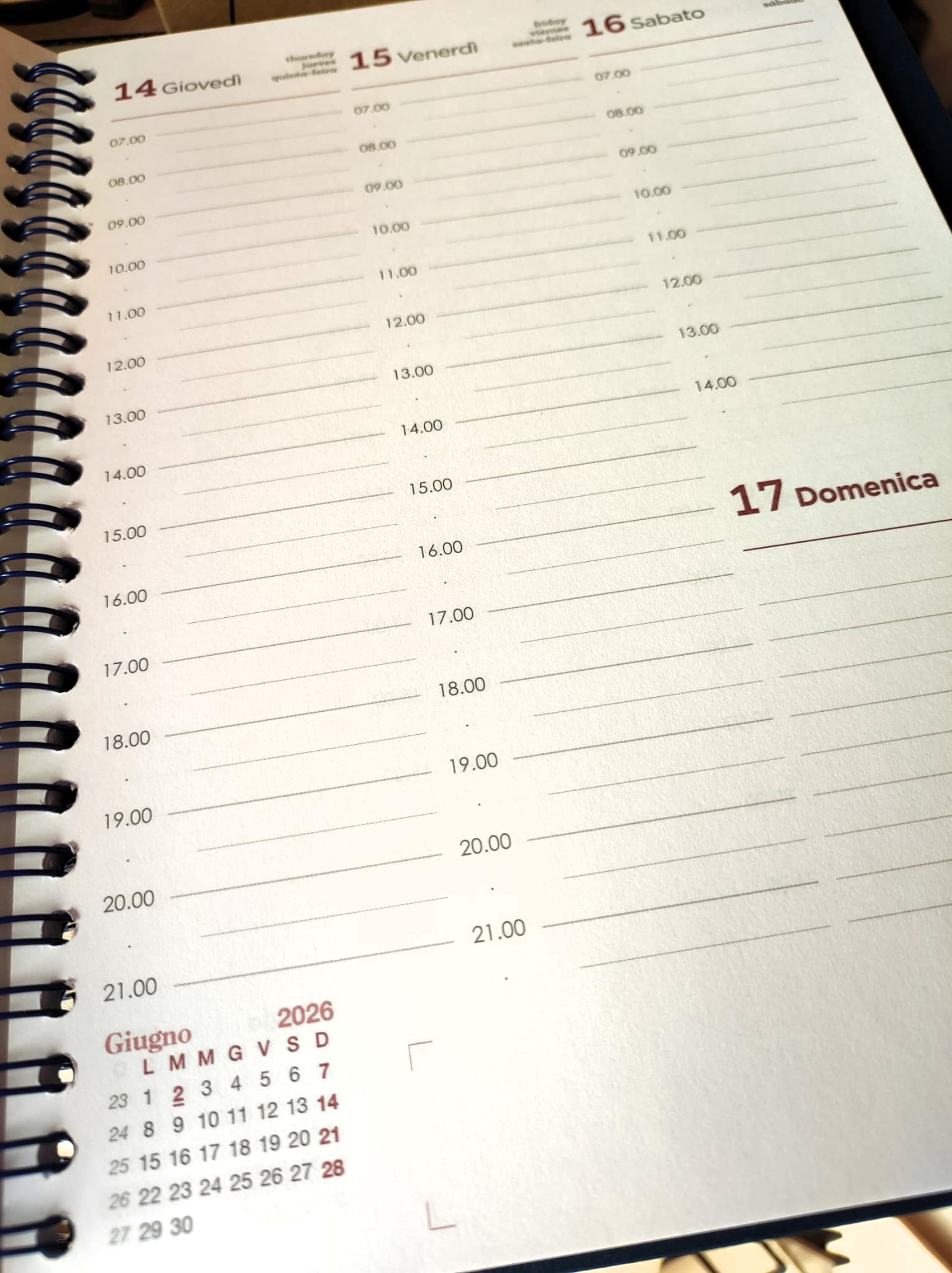 Agenda personalizzata con copertina in legno - immagine 16