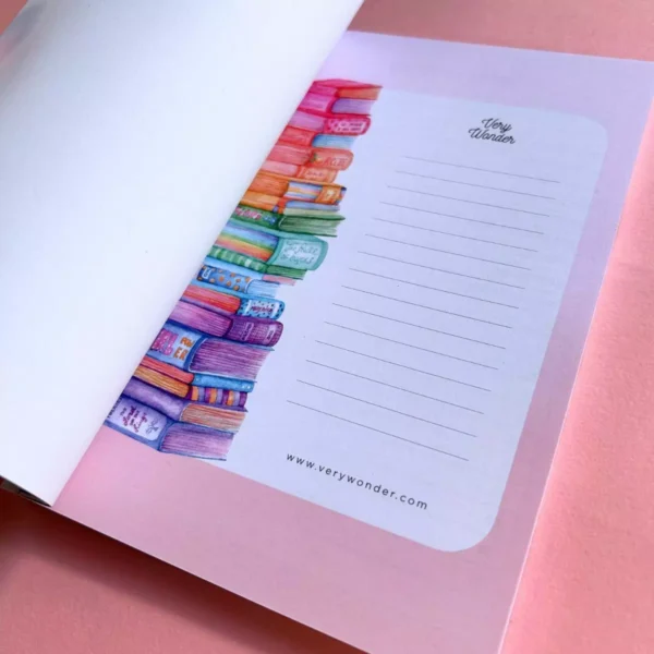 book journal quaderno illustrato