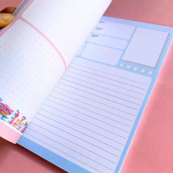 book journal quaderno illustrato