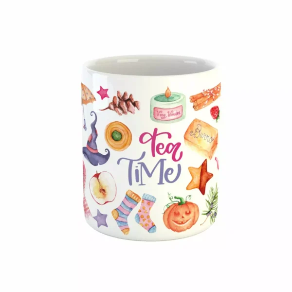 tazza ceramica illustrata