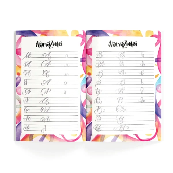 quaderno lettering