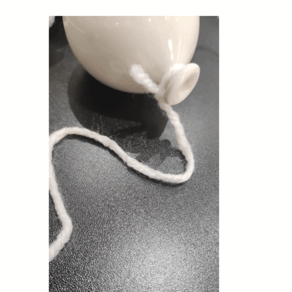 palloncino ceramica dipinto a mano
