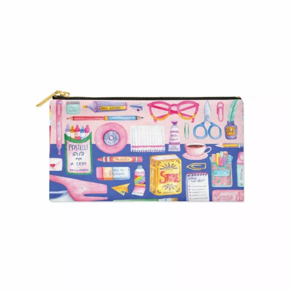 astuccio cotone illustrato