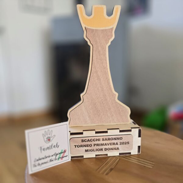 trofeo artigianale scacchi