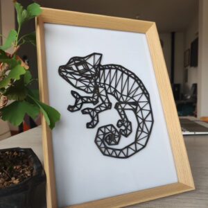quadro camaleonte