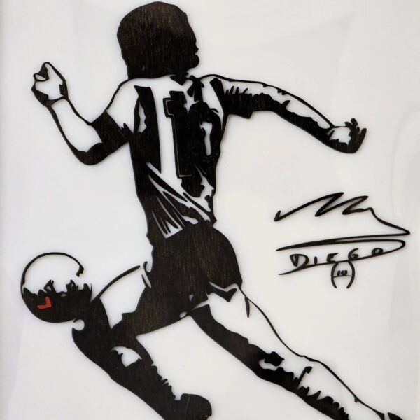 quadro diego armando maradona