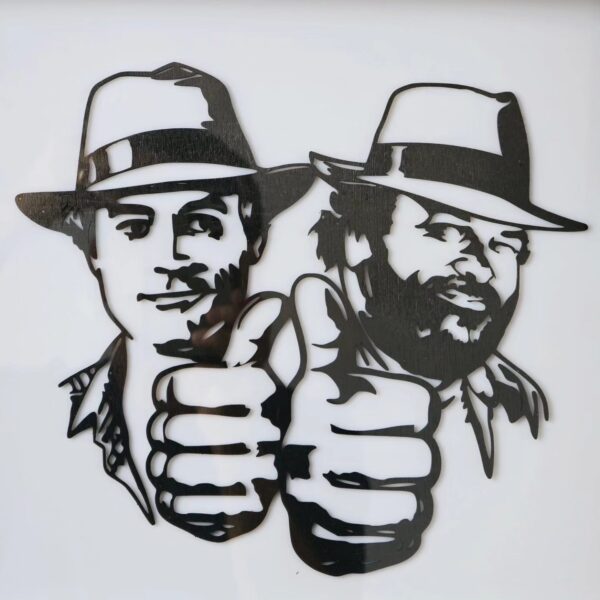 quadro bud spencer e terrence hill