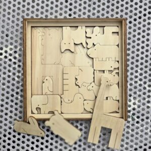 gioco puzzle animali