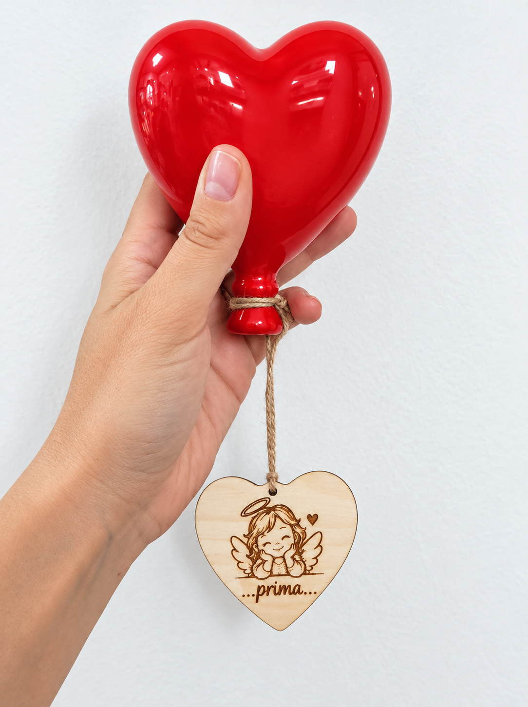 Cuore in ceramica - immagine 8