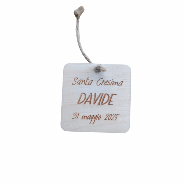 tag targhetta dedica