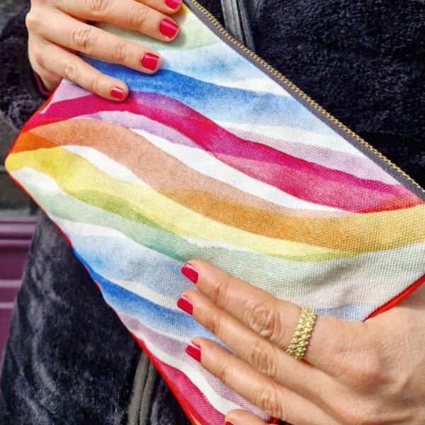 pochette cotone illustrata