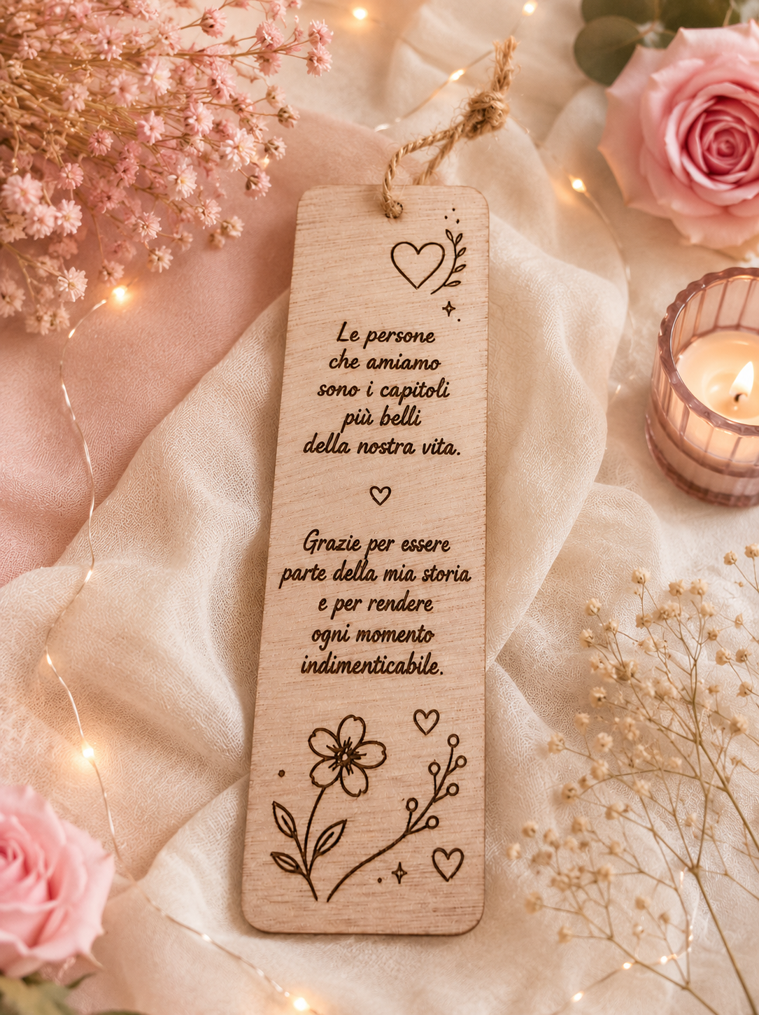Segnalibro in legno personalizzato - immagine 11