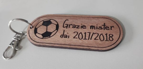 portachiavi legno