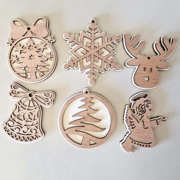 6 decori natalizi albero