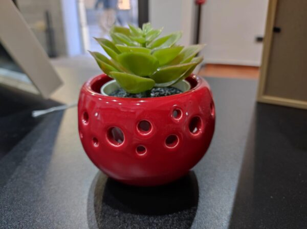 vaso bomboniera ceramica