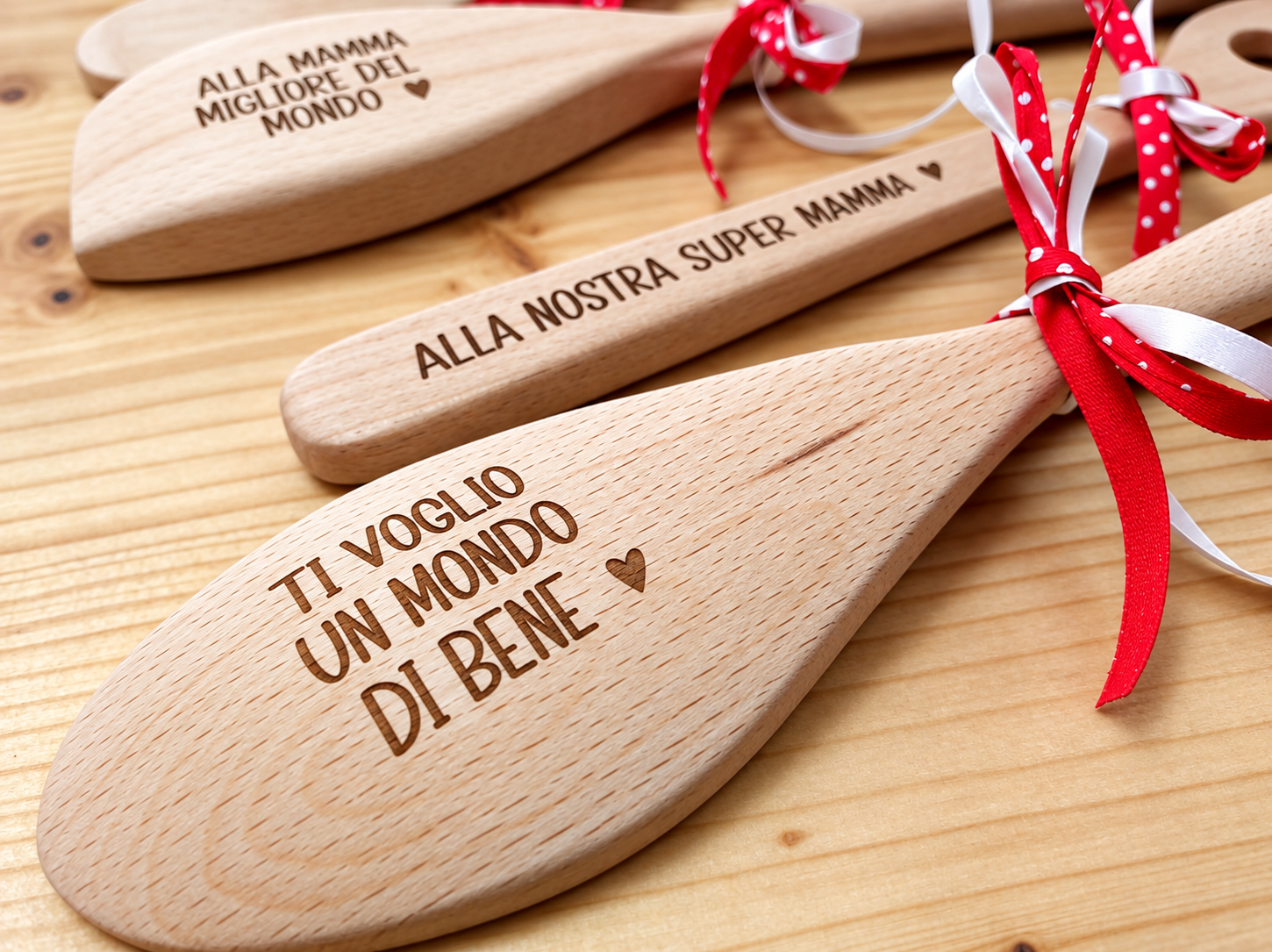 Cucchiaio in legno personalizzato