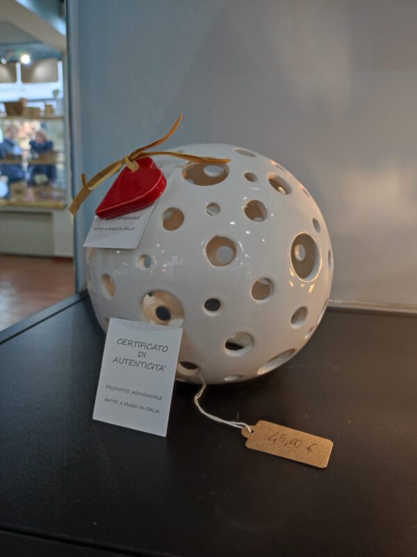 lampade ceramica bolle