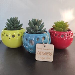 vaso bomboniera ceramica