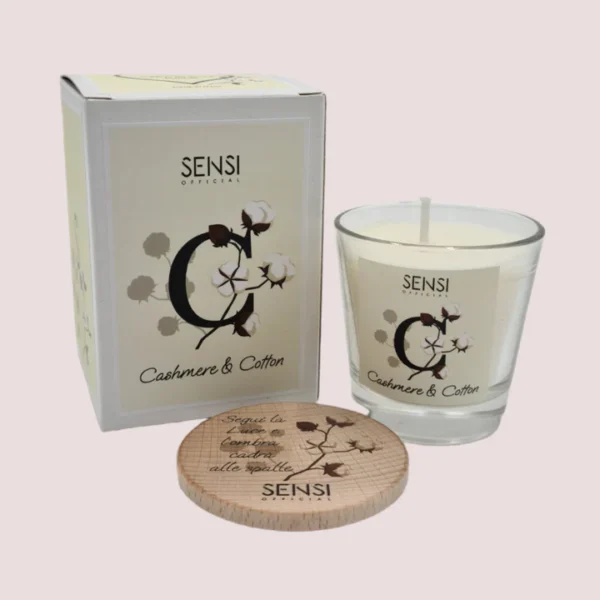 candela cera di soia artigianale
