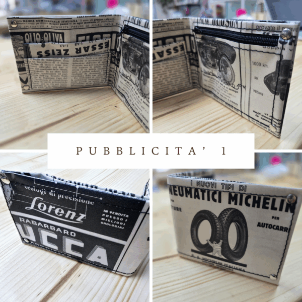 portafoglio uomo vintage