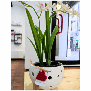 vaso bollicine ceramica