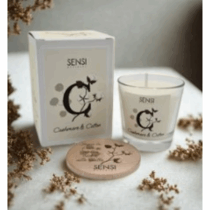 candela cera di soia