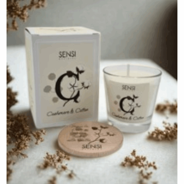 candela cera di soia
