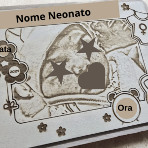 targa nascita neonato