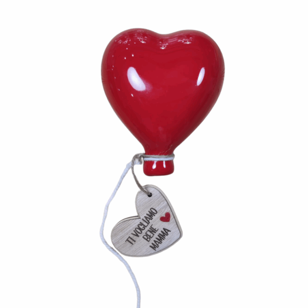 cuore in ceramica