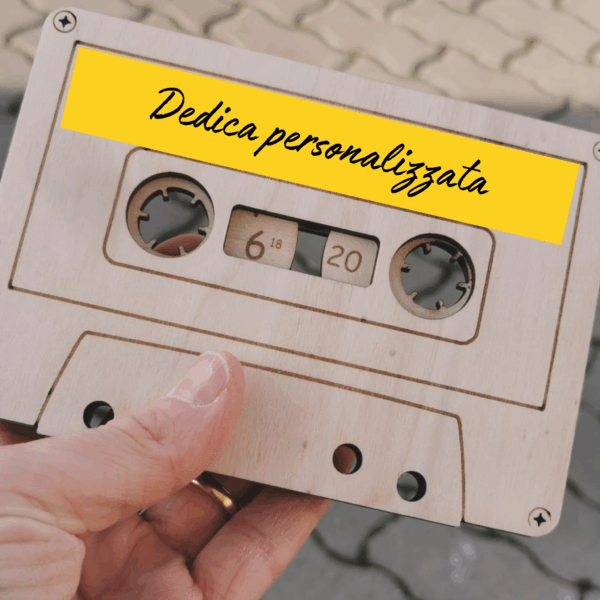 disco orario in legno personalizzatio