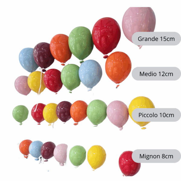 Palloncini in ceramica - immagine 3