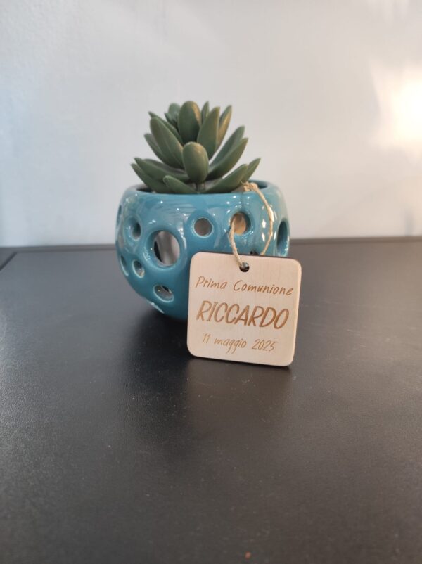 vaso bomboniera ceramica