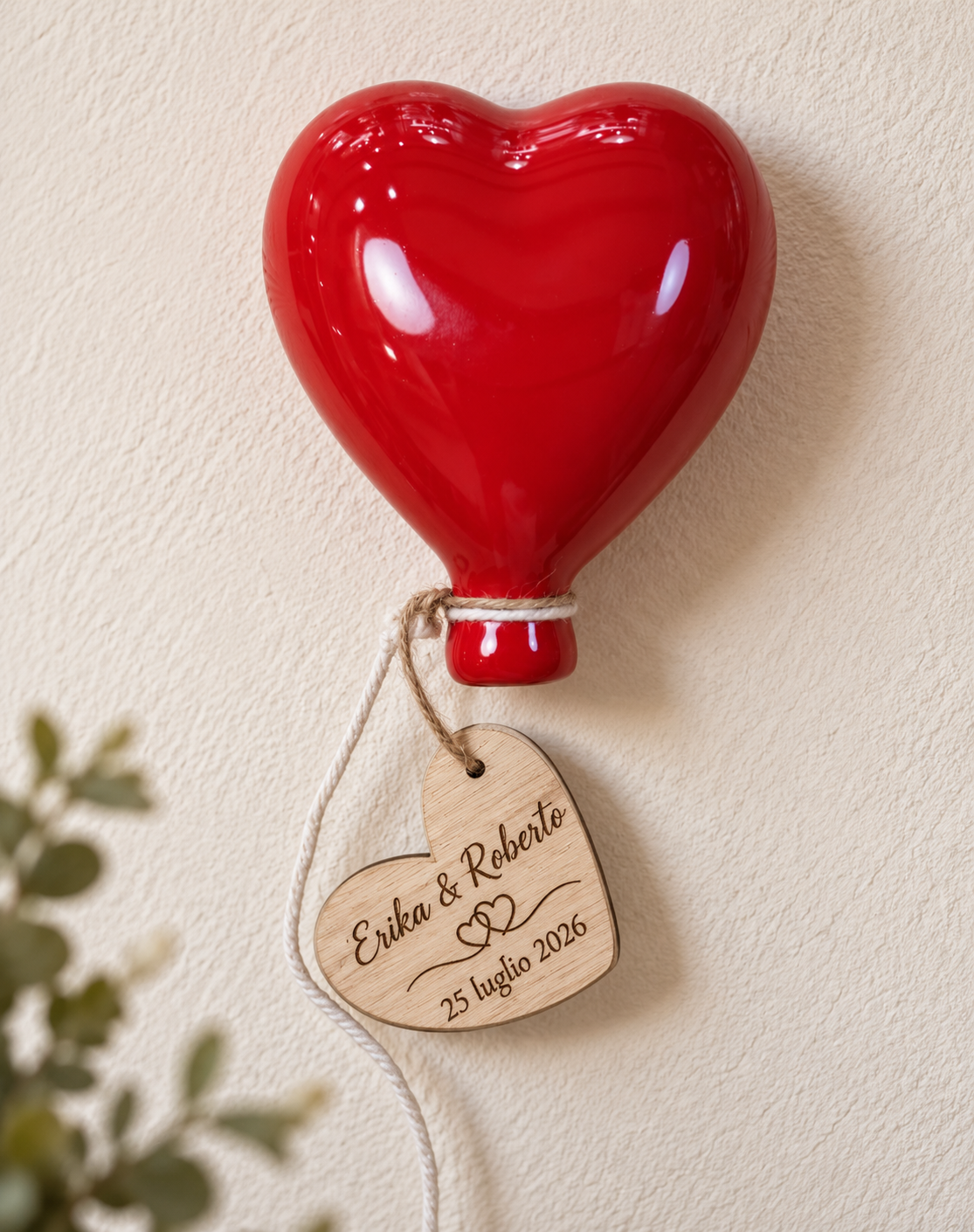 Cuore in ceramica - immagine 5
