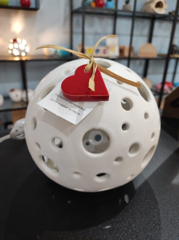 lampade ceramica bolle
