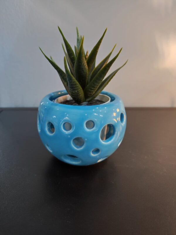 vaso bomboniera ceramica