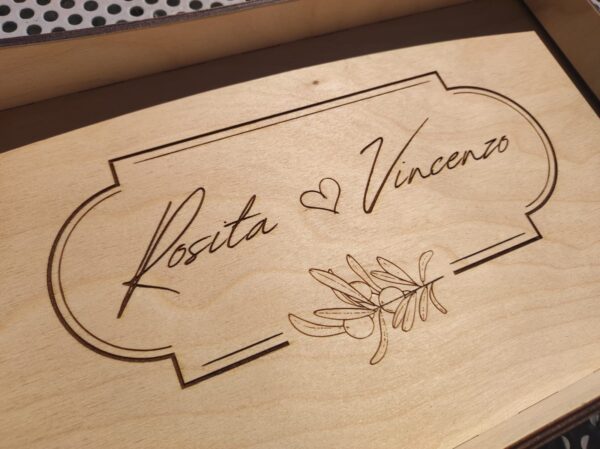 vassoio personalizzato