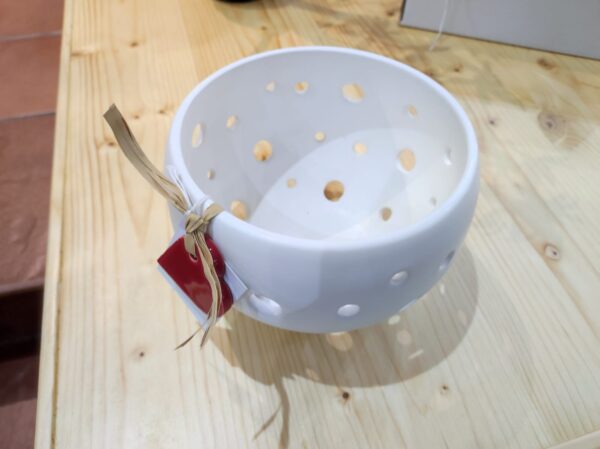 porta vaso ceramica bolle