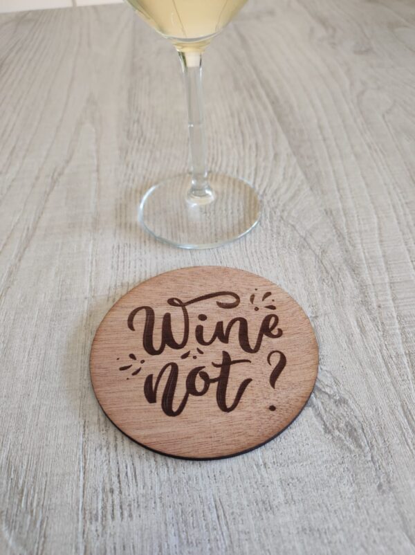 sottobicchieri vino legno