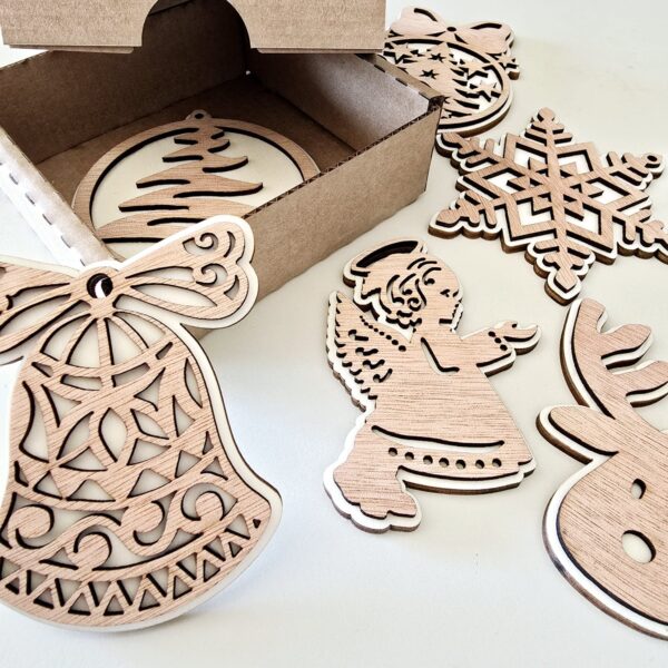 6 decori natalizi albero