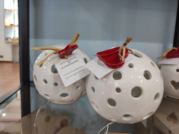 lampade ceramica bolle