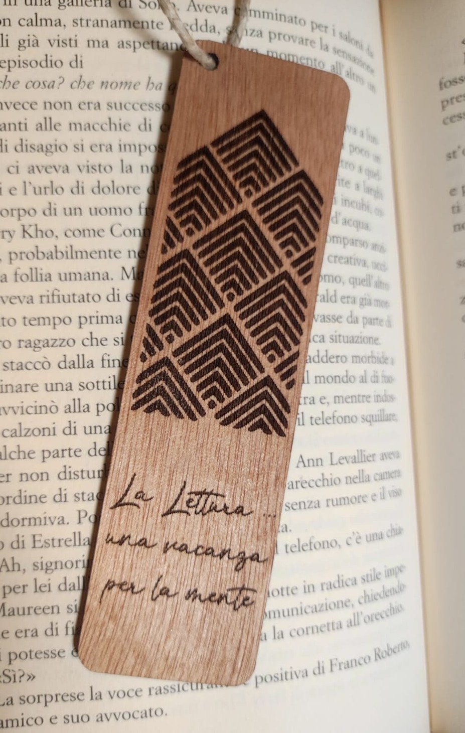 segnalibro legno