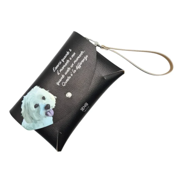 pochette borsa similpelle animali