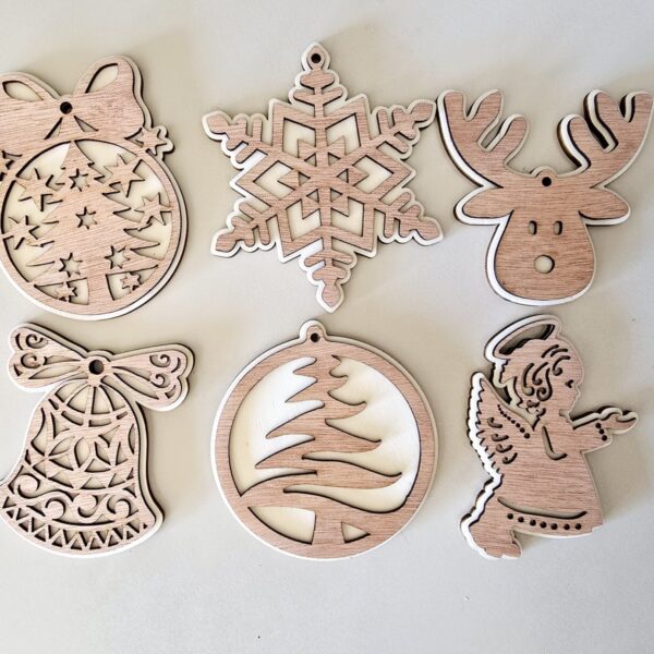 6 decori natalizi albero