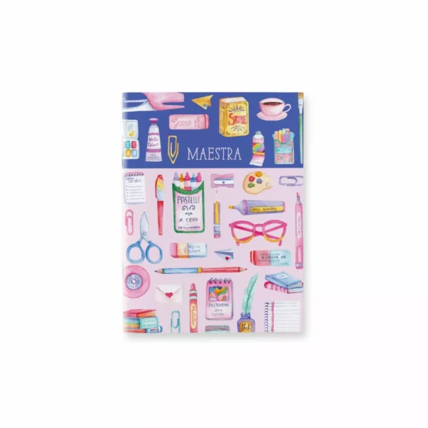 quaderno illustrato per appunti